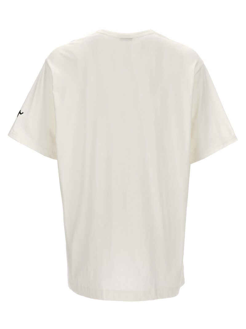 Logo print T-shirt HST90989OFFWHITE1 YOHJI YAMAMOTO White