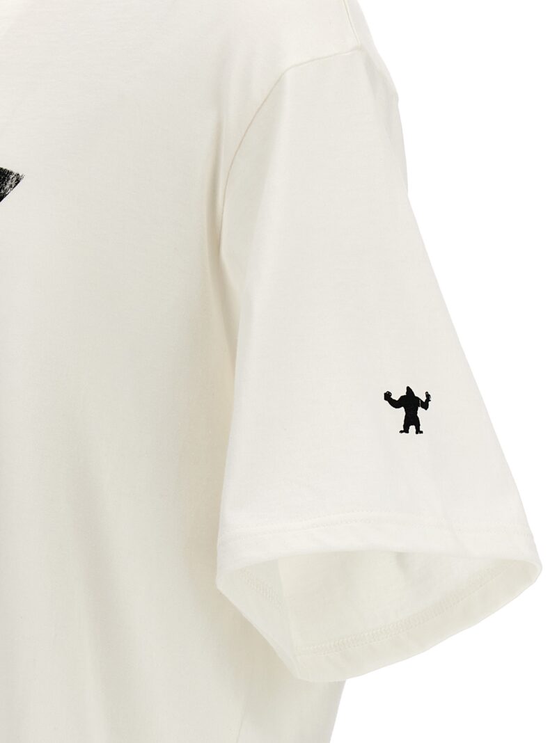 Logo print T-shirt 100% cotton YOHJI YAMAMOTO White