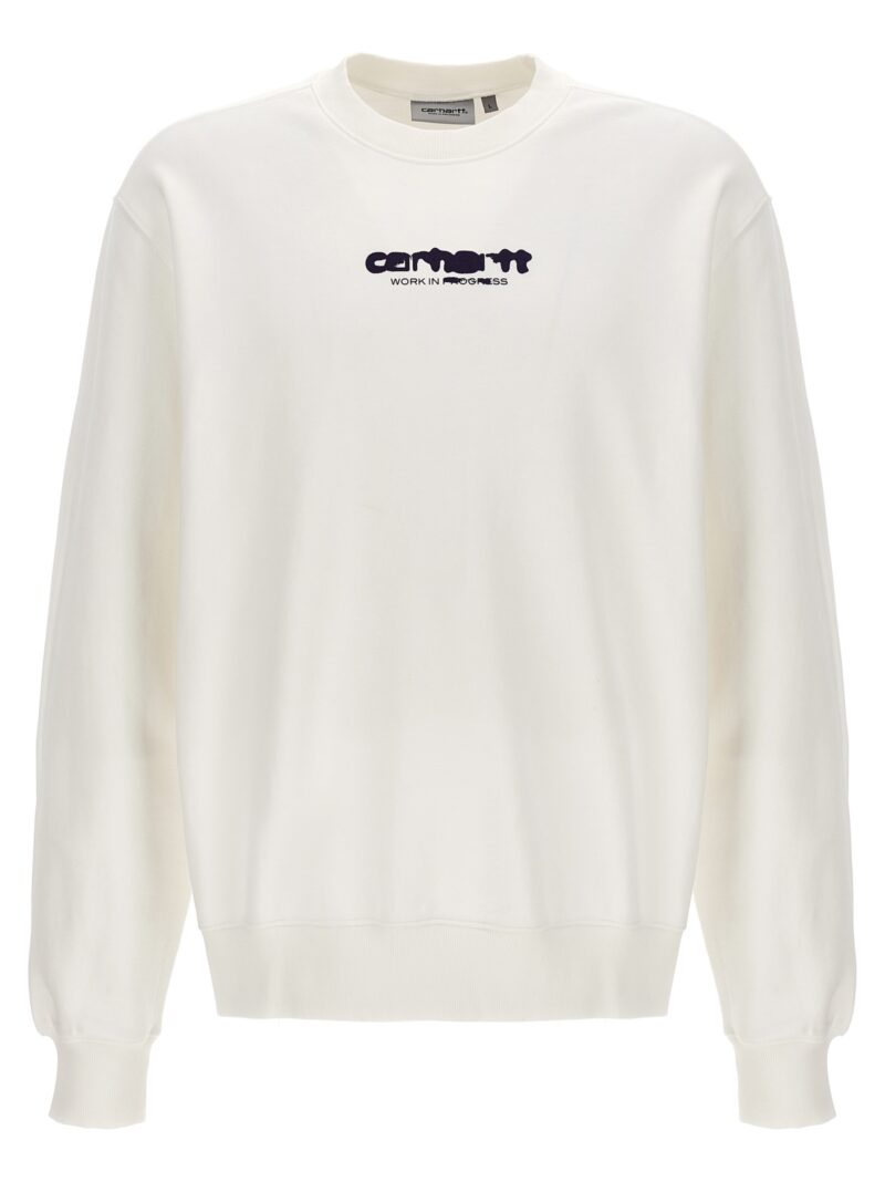'Ink Bleed' sweatshirt CARHARTT WIP White