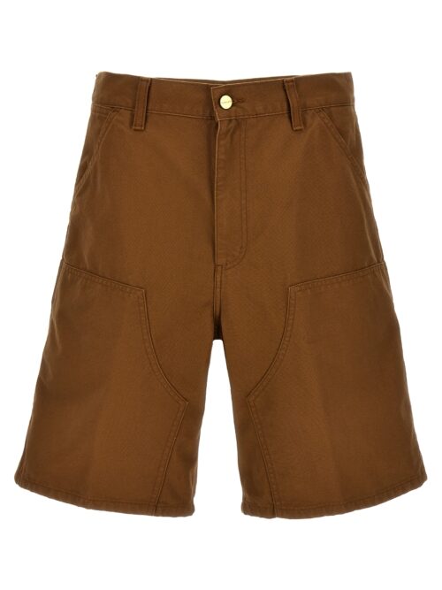 'Double Knee' Bermuda Shorts CARHARTT WIP Brown