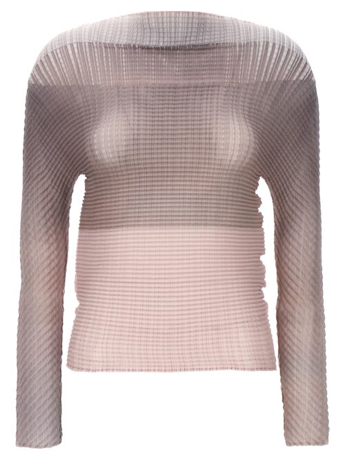 'Pastel pleats' top ISSEY MIYAKE Pink