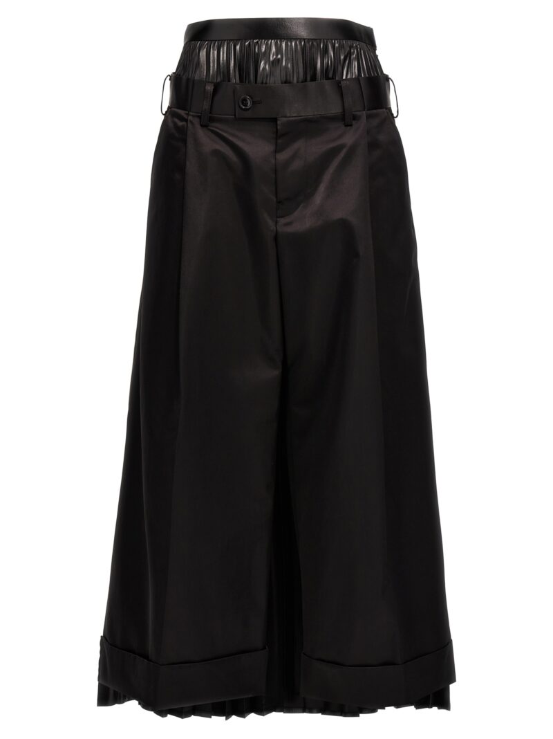 Skirt insert pants JUNYA WATANABE Black