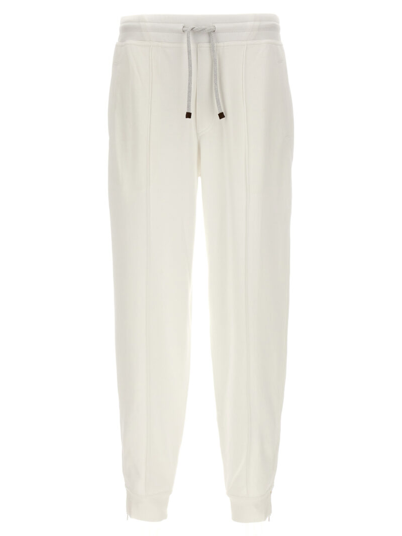 Jersey joggers BRUNELLO CUCINELLI White