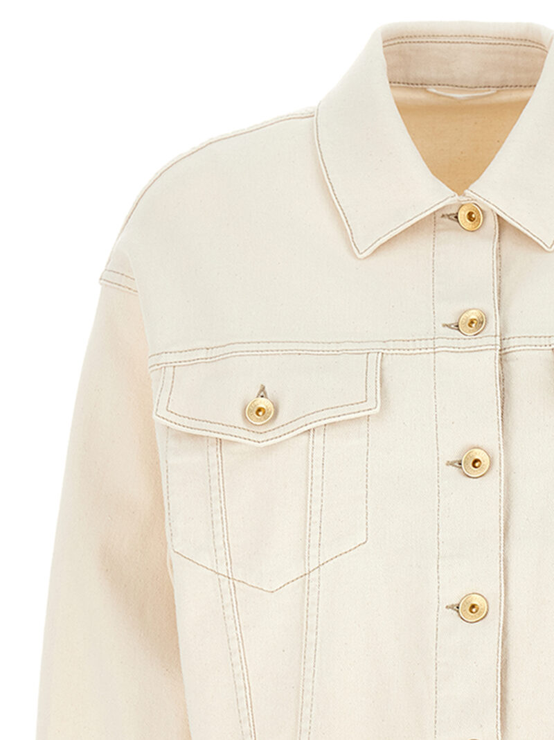 Denim jacket Woman BRUNELLO CUCINELLI White