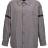'Snap Front' overshirt THOM BROWNE Gray