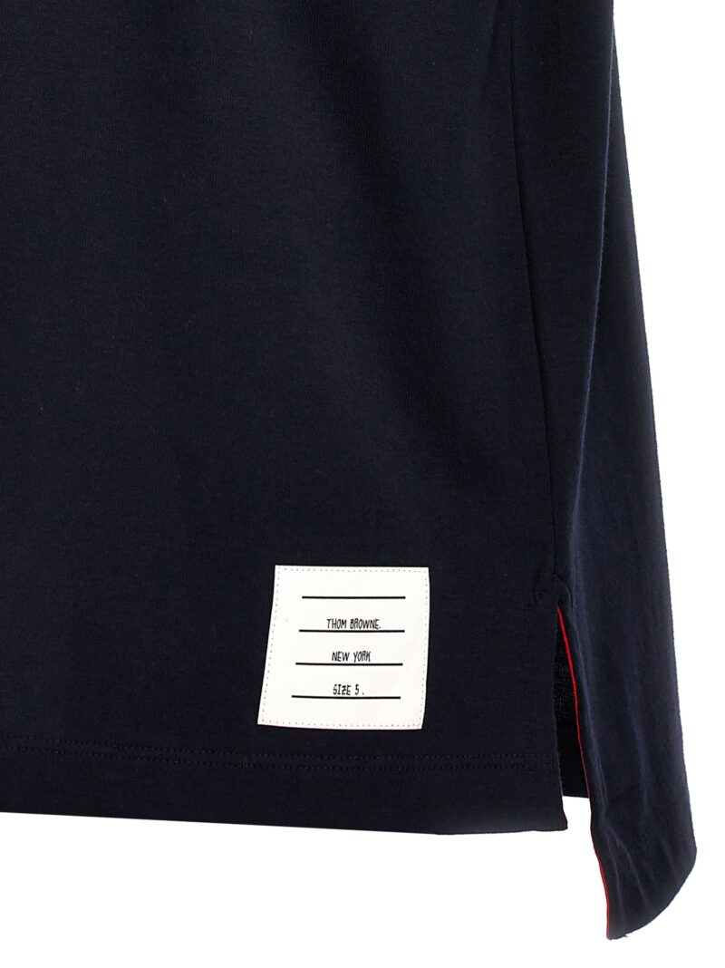 'Hector with a Hat' T-shirt 100% cotton THOM BROWNE Blue
