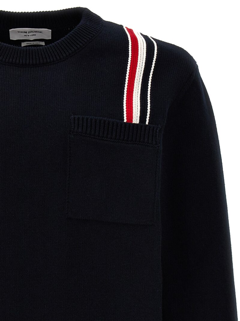 'Fun Mix' sweater Man THOM BROWNE Blue