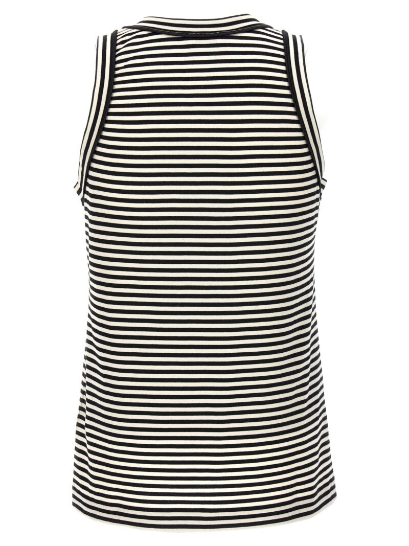 Striped tank top ML929EH820C7122 BRUNELLO CUCINELLI White/Black