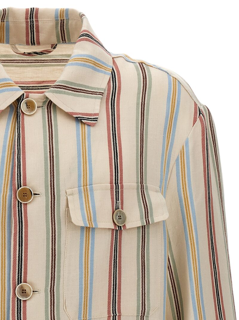 Striped overshirt Man ETRO Multicolor