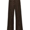 Houndstooth trousers MARTINE ROSE Brown
