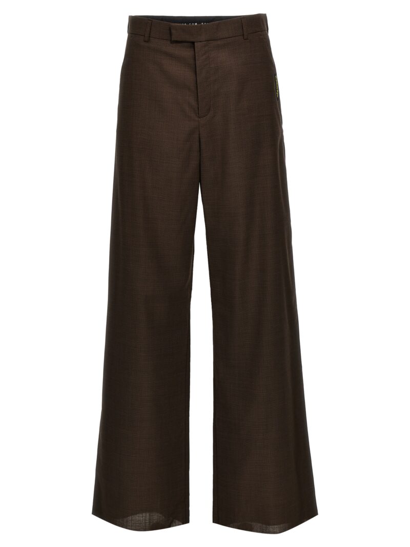 Houndstooth trousers MARTINE ROSE Brown