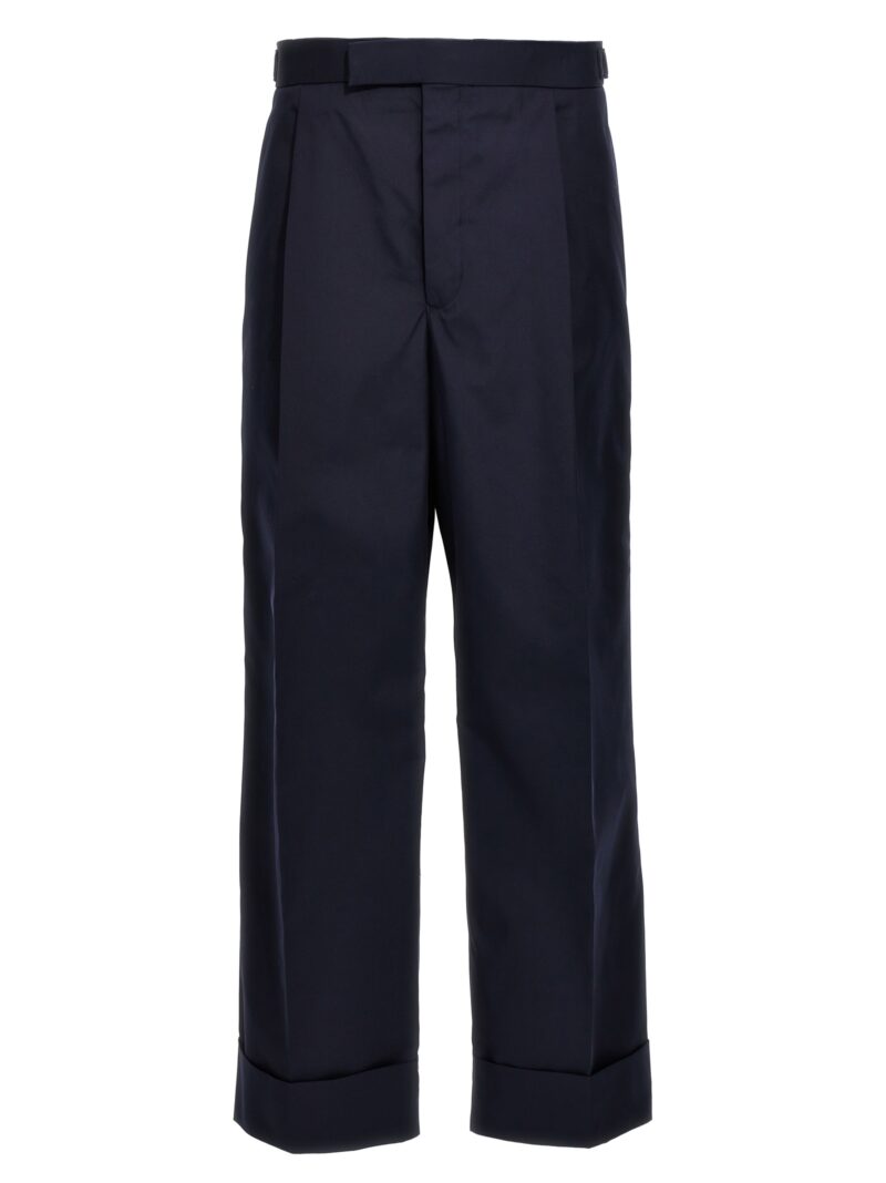 'Fit 5' pants THOM BROWNE Blue