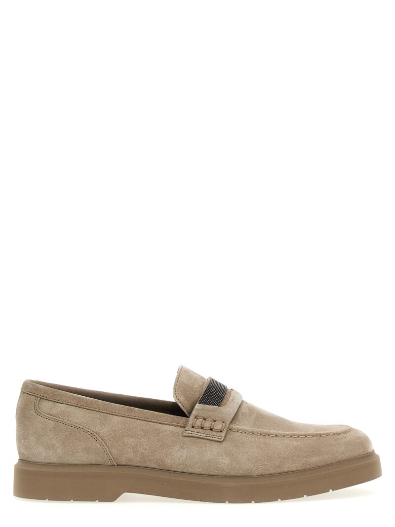 'Monile' loafers BRUNELLO CUCINELLI Gray