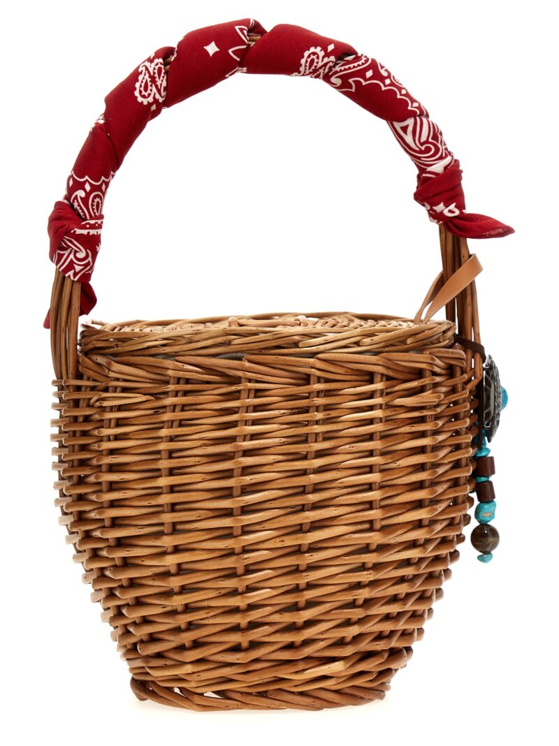 'Wicker' basket FORTELA Brown