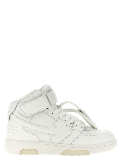 'Out Of Office Mid Top Lea' sneakers OFF-WHITE White