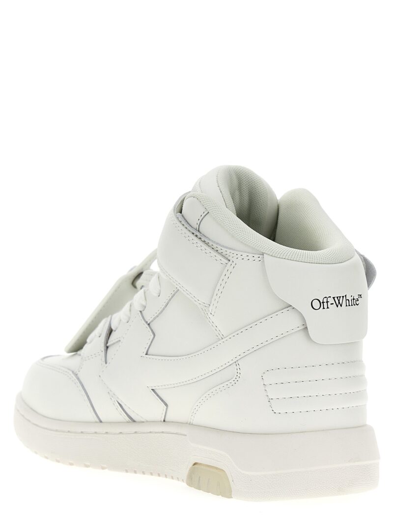 'Out Of Office Mid Top Lea' sneakers Woman OFF-WHITE White