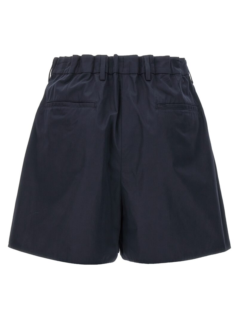 Poplin shorts P296HOOO1XV2F0008 PRADA Blue