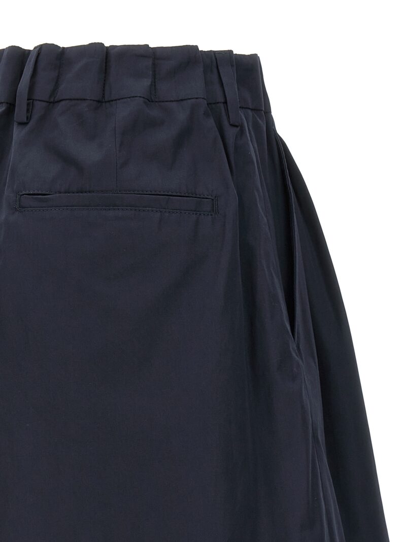 Poplin shorts 100% cotton PRADA Blue