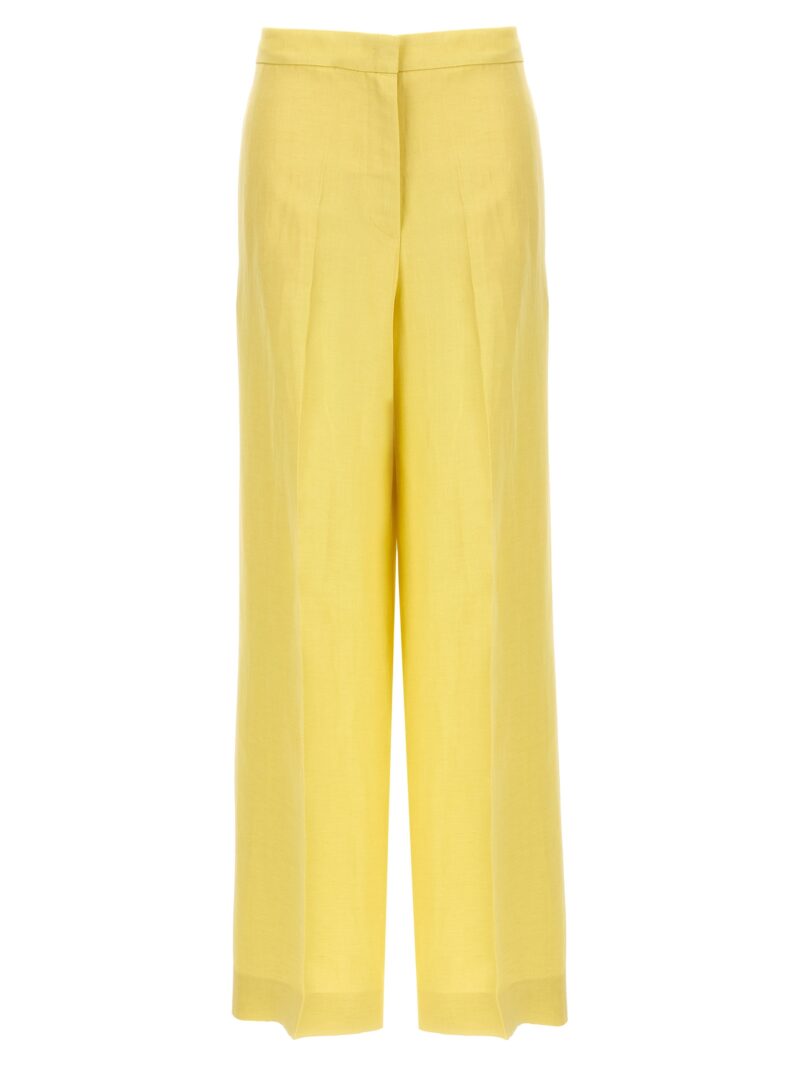 Tailored trousers FABIANA FILIPPI Yellow