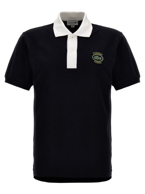 Logo embroidery polo shirt LACOSTE Blue