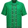 'Paisley bowling' shirt PALM ANGELS Green