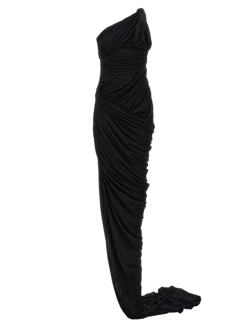 'Lido Draped' long dress RICK OWENS Black