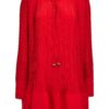 'Flared Pleated' dress LANVIN Red