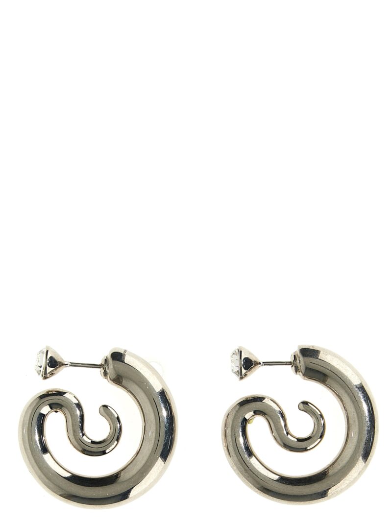'Diamond Serpent' earrings PANCONESI Silver