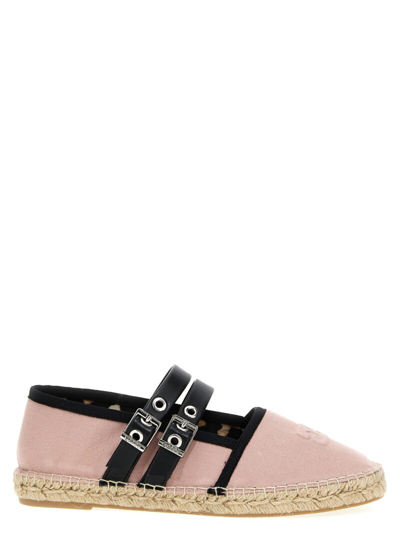 Espadrilles straps GANNI Pink