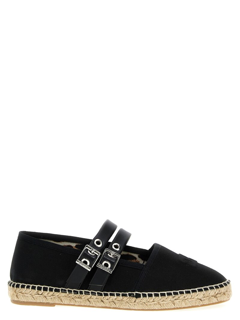 Espadrilles straps GANNI Black