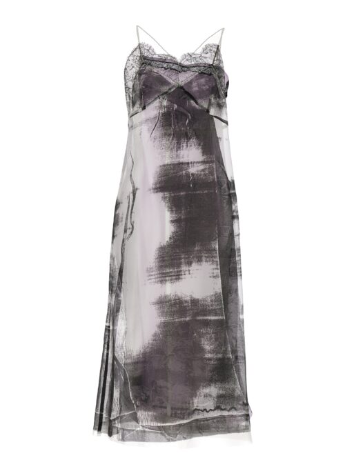 'freeze-frame' midi dress MAISON MARGIELA Multicolor