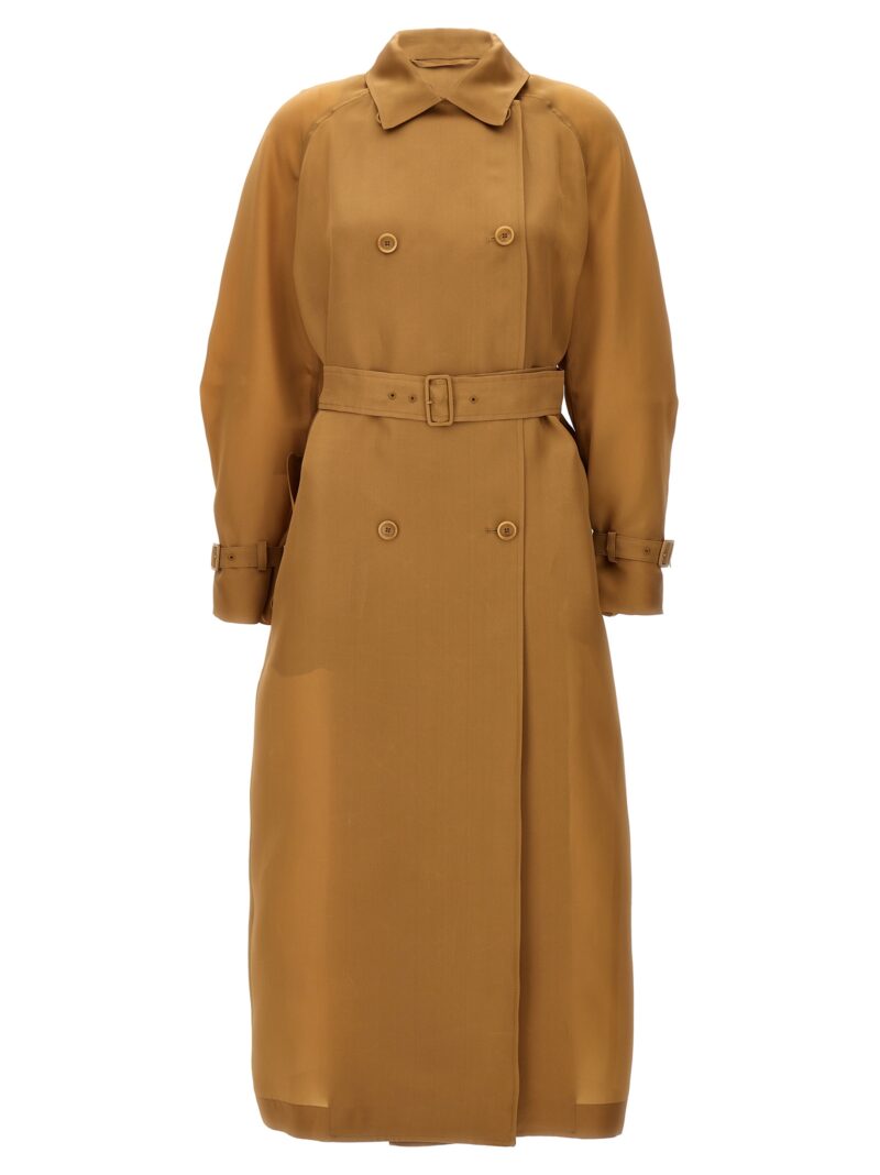 'Sacco' trench coat SACCO004 MAX MARA Brown