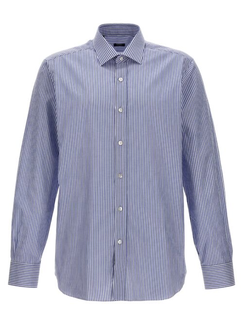 Striped shirt BARBA Light Blue