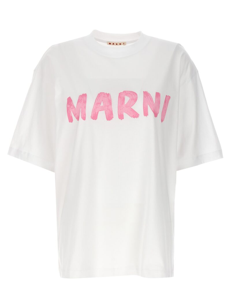 Logo print T-shirt MARNI White