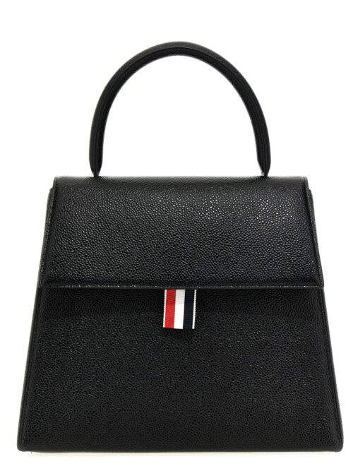 'Trapeze' hand bag THOM BROWNE Black