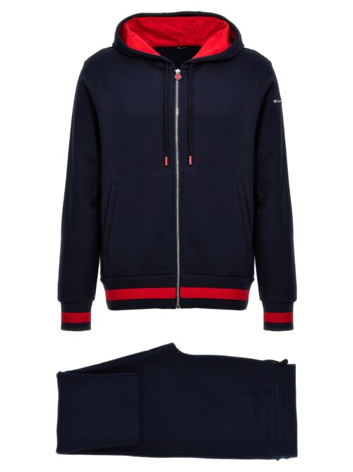 Cotton tracksuit KITON Blue