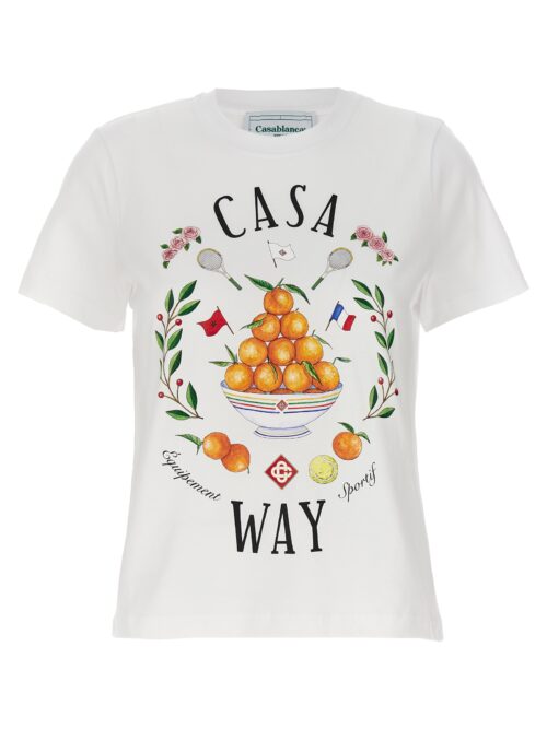 'Casa way' T-shirt CASABLANCA White