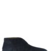 Suede boots TOD'S Blue