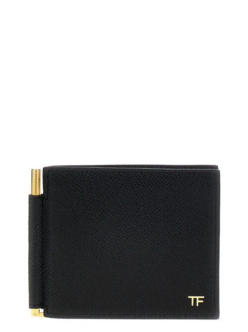 'Money clip' card holder TOM FORD Black