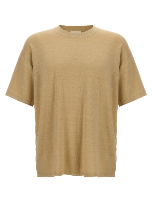 Linen T-shirt MA'RY'YA Beige