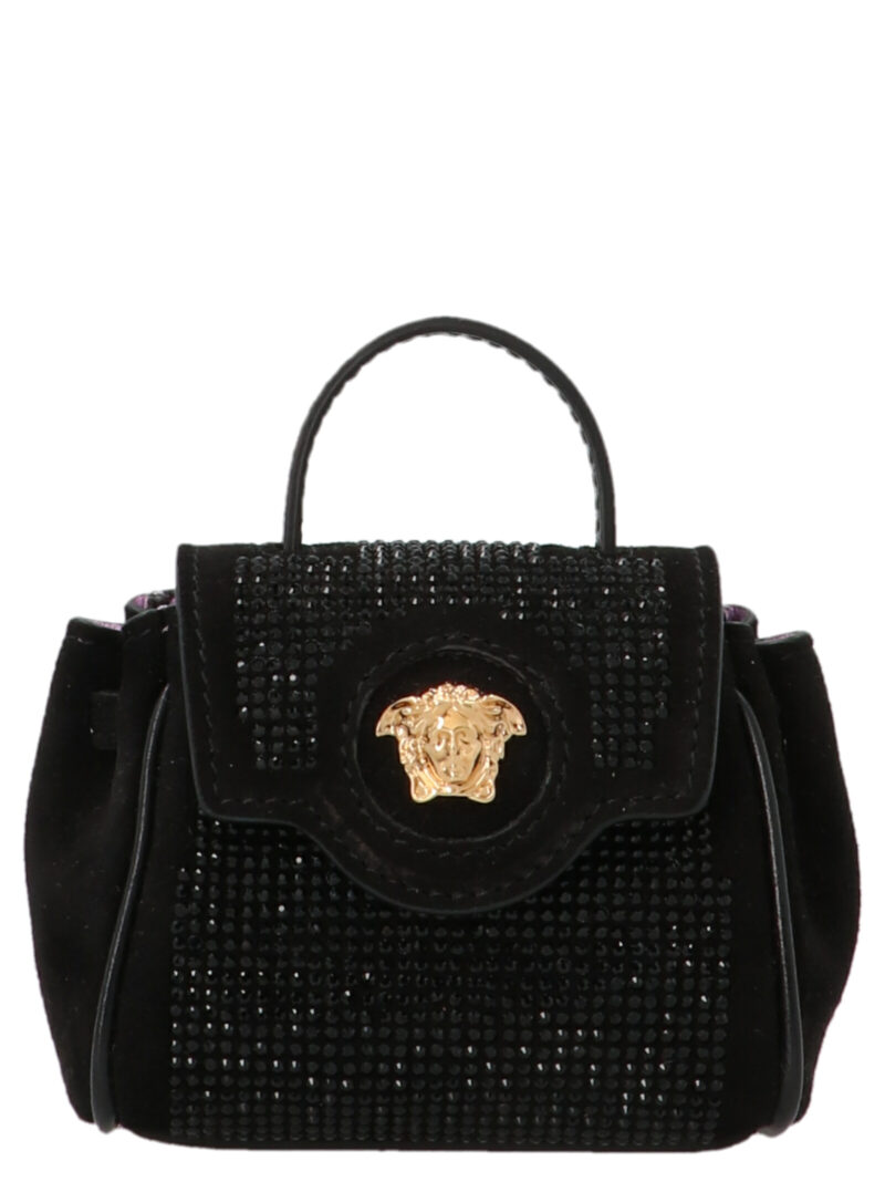 Micro 'La Medusa' handbag VERSACE Black