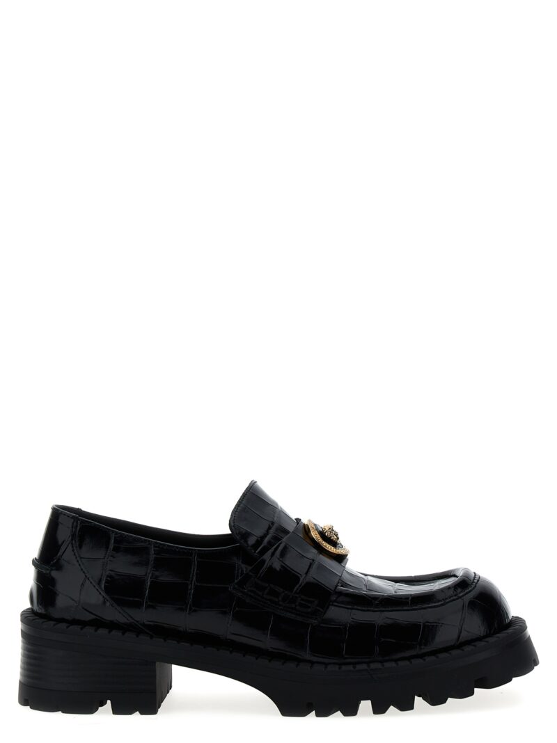 'Vagabond' loafers VERSACE Black