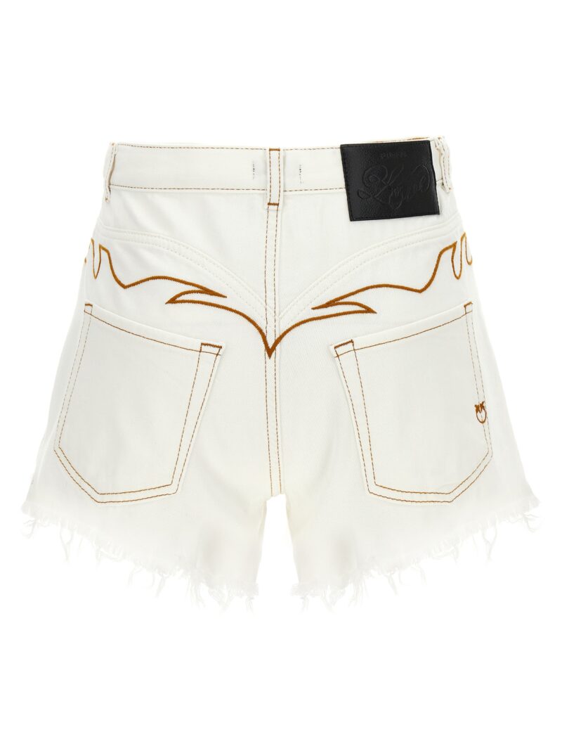 'Honey' shorts 103627A1VDZ05 PINKO White