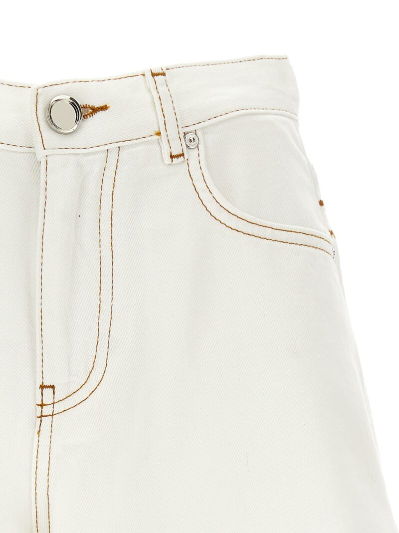 'Honey' shorts Woman PINKO White