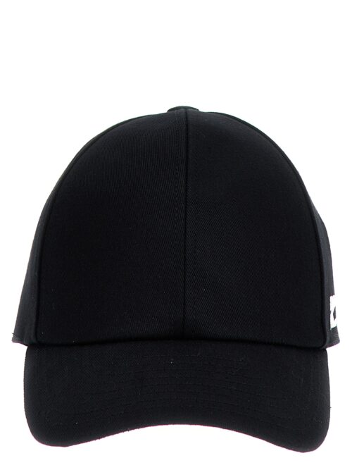 Logo embroidery cap COURREGES Black