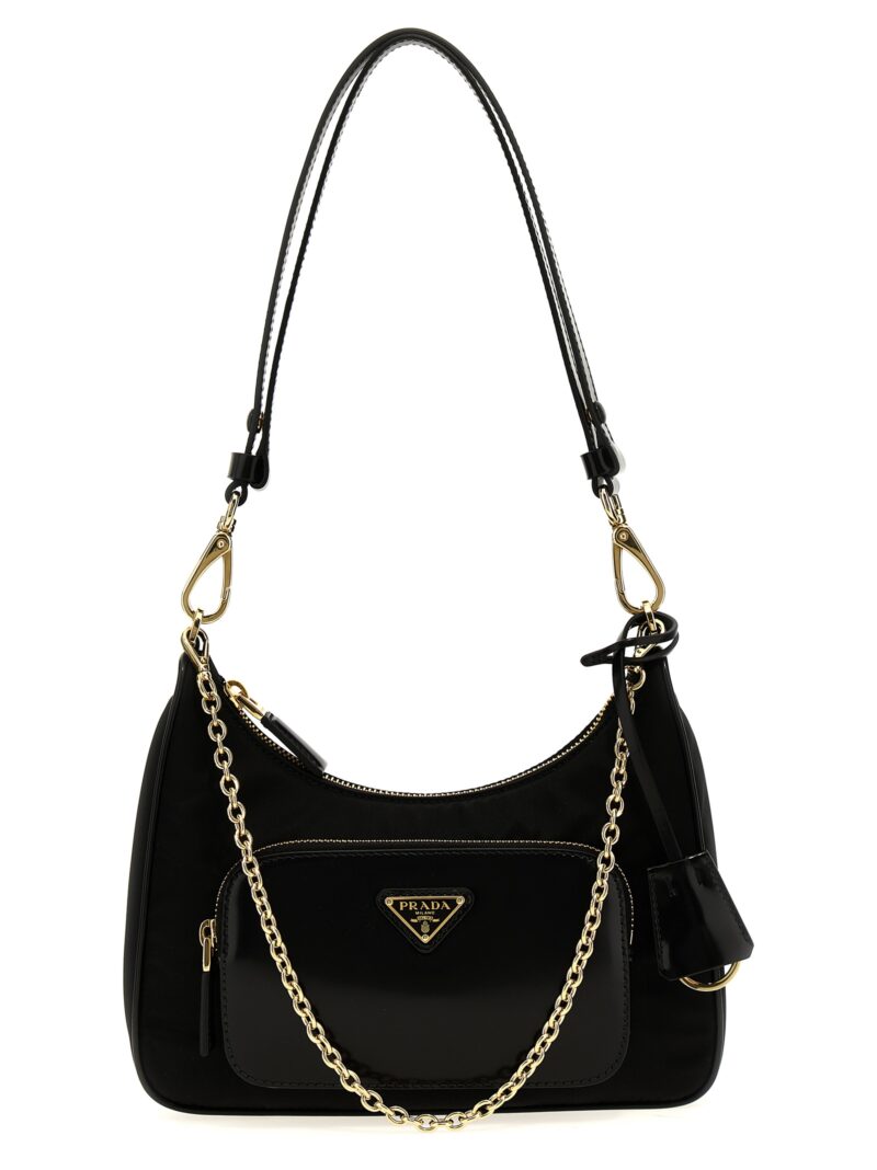 Re-Nylon shoulder bag PRADA Black