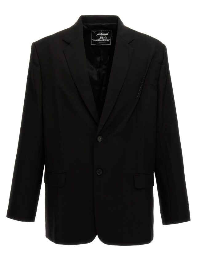 'Pinched Logo' blazer Y/PROJECT Black