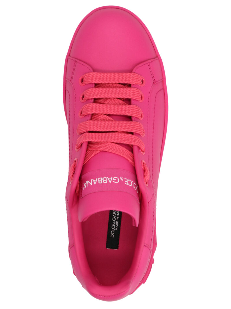 'Portofino' sneakers 100% calfskin leather (Bos Taurus) DOLCE & GABBANA Fuchsia