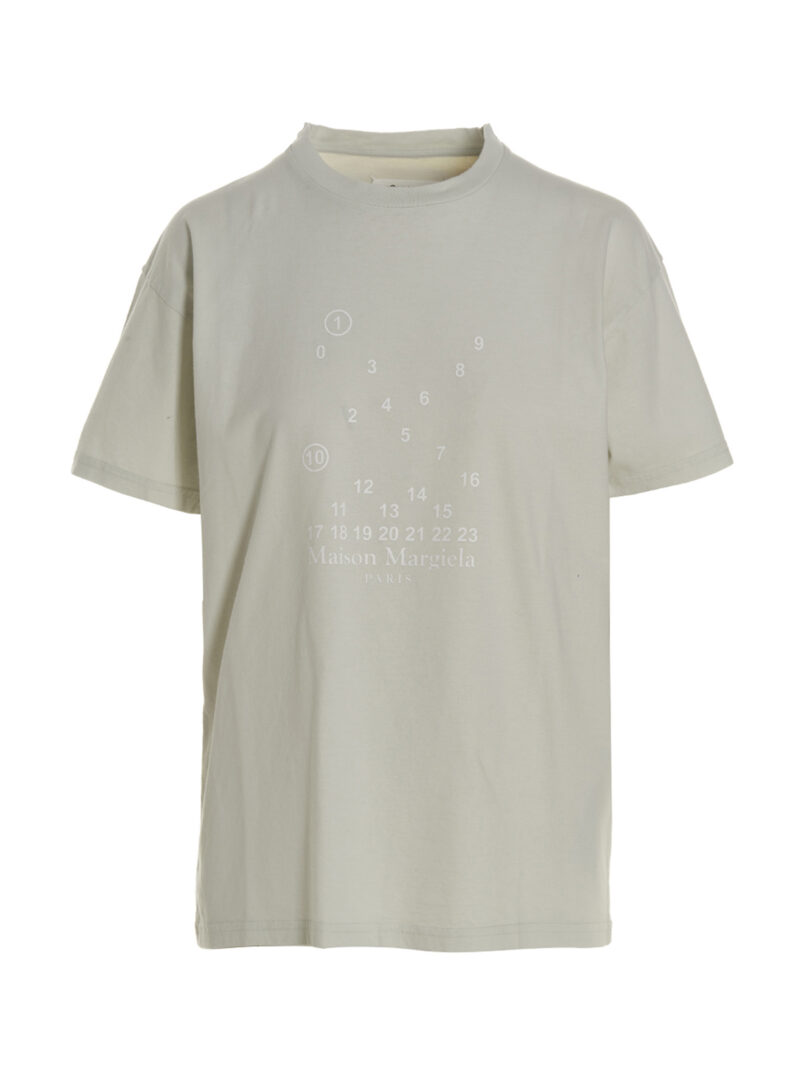 Logo print T-shirt MAISON MARGIELA Gray