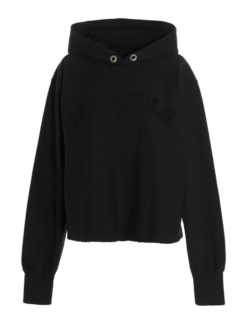 Logo hoodie MAISON MARGIELA Black